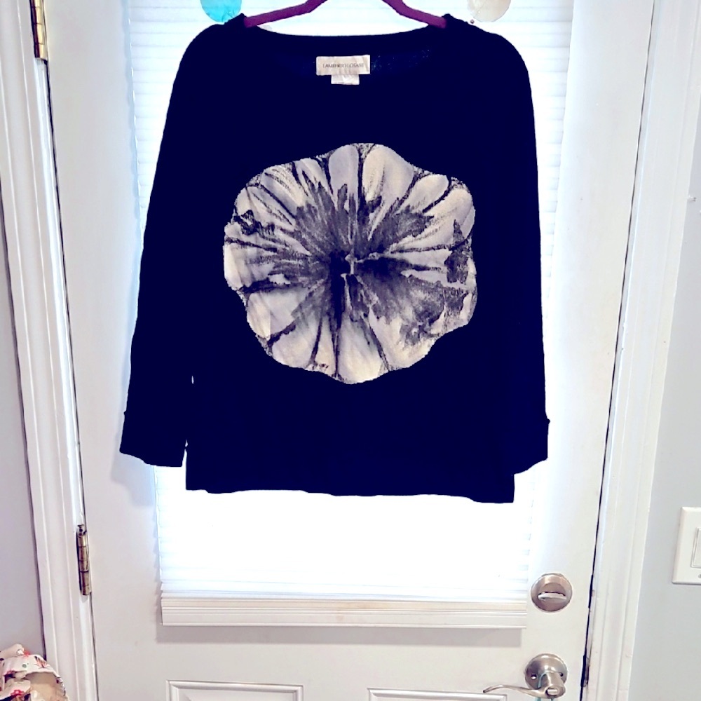 Nwot LAMBERTO LOSANI 100% CASHMERE SWEATER